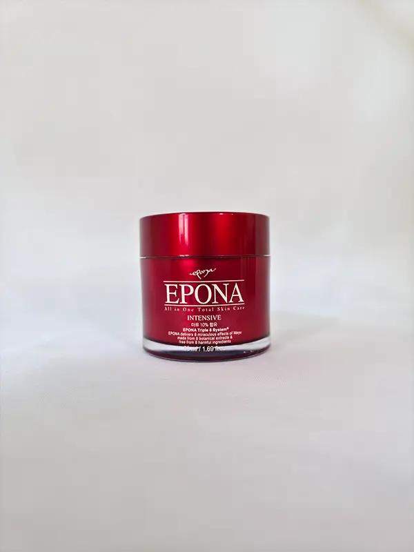 اپونا کرم چندمنظوره روشن‌کننده و ضدچروک با روغن اسب ۱۰٪ EPONA Intensive All-in-One Total Skin Care Cream
