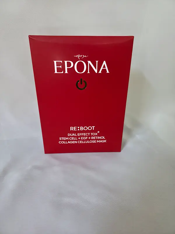 ماسک سلولزی کلاژن دوال افکت توکس ریبوت اپونا EPONA RE:BOOT Dual Effect Tox+ Collagen Cellulose Mask